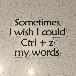 NWT - Computer Shortcut Decal Sticker (Bundle Option to Save)